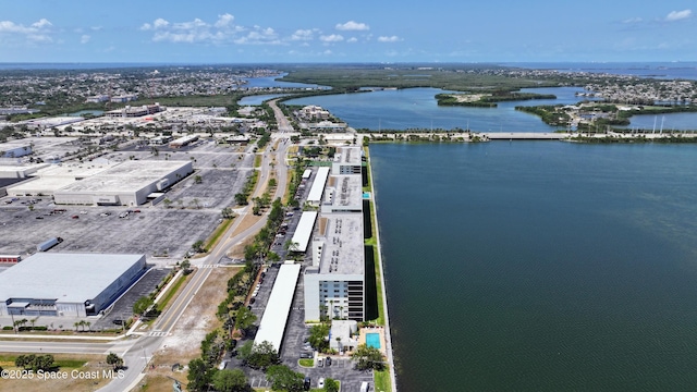 300 S Sykes Creek Pkwy Unit 106, Merritt Island, FL 32952 - aerial view featuring a water view