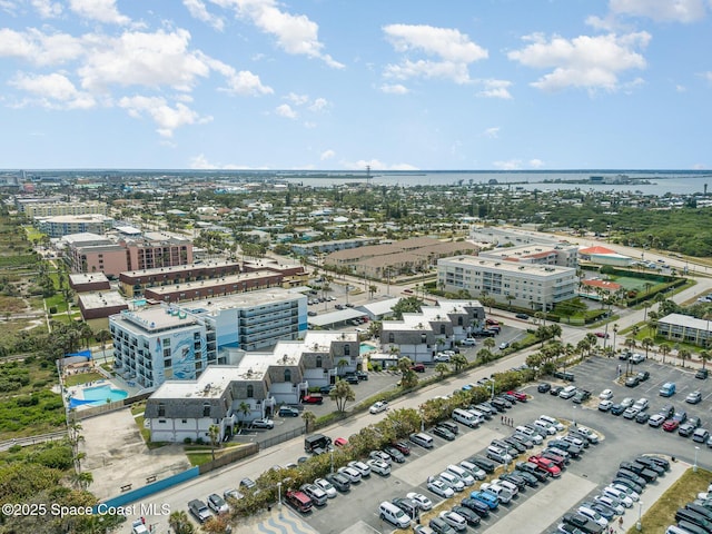 5350 Ocean Beach Blvd Unit 212, Cocoa Beach, FL 32931 - bird's eye view with a water view