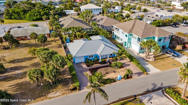 131 Harding Avenue 131& 129, Cocoa Beach, FL 32931 - aerial perspective of suburban area