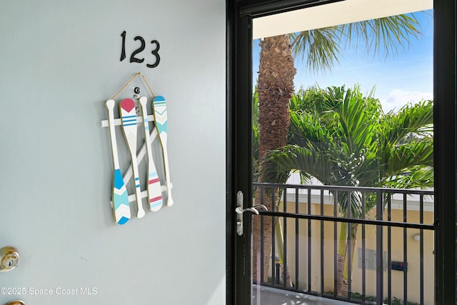 1850 Atlantic St Unit 123, Melbourne Beach, FL 32951 - view of doorway to outside