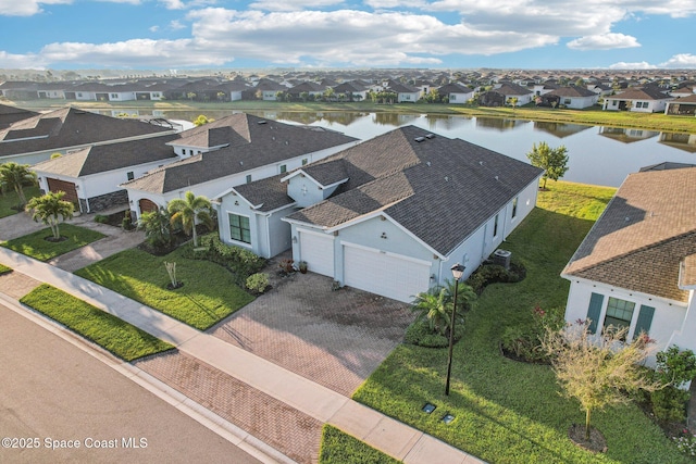 2241 Caravan Pl, Melbourne, FL 32940 - aerial view of residential area with a nearby body of water