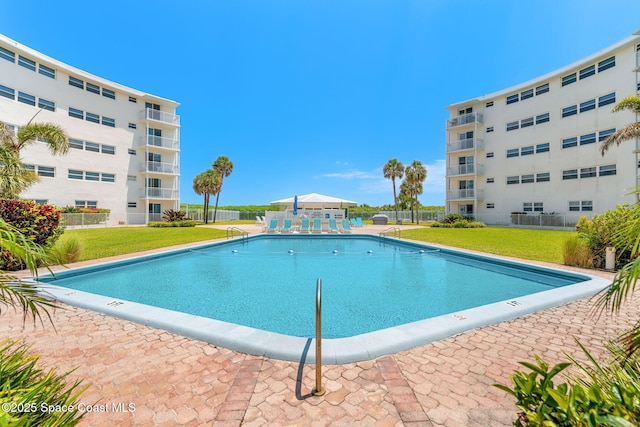 view of community pool