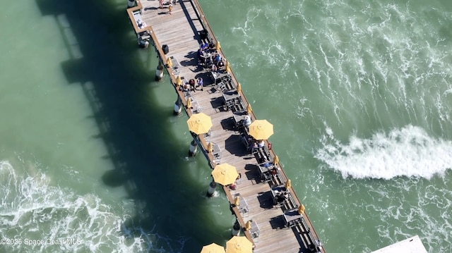 4000 Ocean Beach Blvd Unit 1C, Cocoa Beach, FL 32931 - bird's eye view of a large body of water