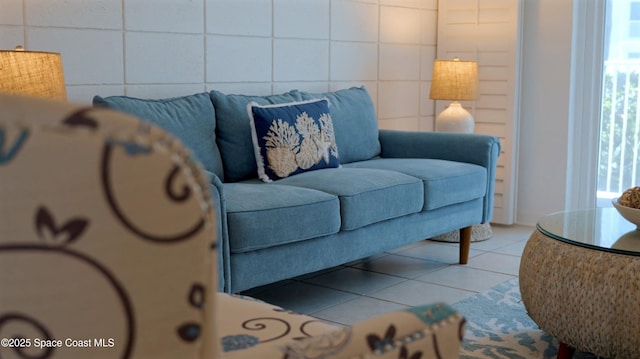 4000 Ocean Beach Blvd Unit 1C, Cocoa Beach, FL 32931 - view of tiled living room