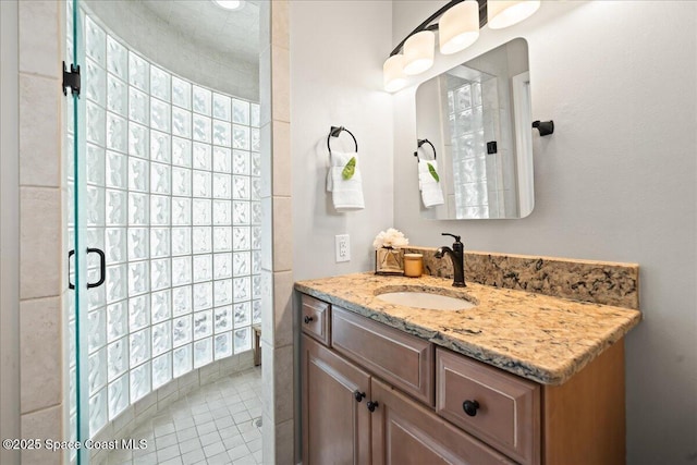 117 Windward Way, Indian Harbour Beach, FL 32937 - full bathroom featuring a tile shower and vanity