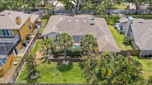 117 Windward Way, Indian Harbour Beach, FL 32937 - birds eye view of property with a residential view