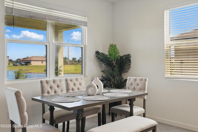 5358 Waterfall Pl, Grant, FL 32949 - dining room with baseboards