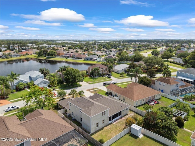 466 Stonehenge Cir, Rockledge, FL 32955 - aerial view of residential area featuring a large body of water