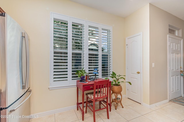 3321 San Jacinto Cir, Sanford, FL 32771 - dining room featuring baseboards and light tile patterned floors