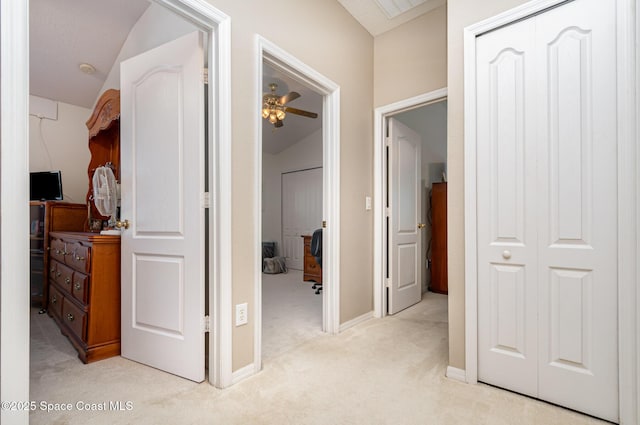 3321 San Jacinto Cir, Sanford, FL 32771 - corridor with light carpet