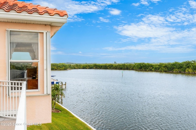 property view of water
