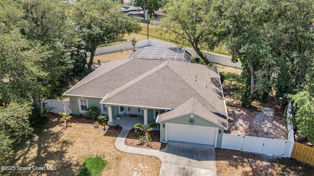 aerial view