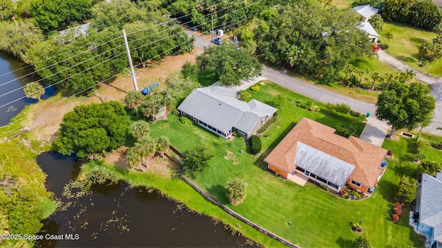 101 Joy Haven Dr, Sebastian, FL 32958 - aerial view with a water view