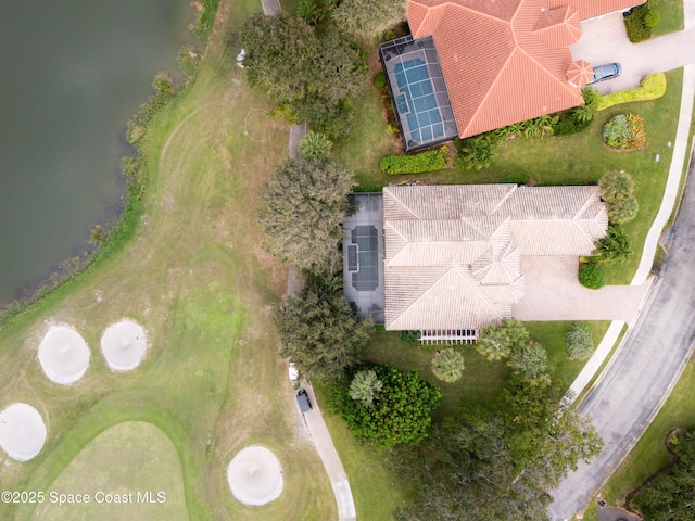 drone / aerial view