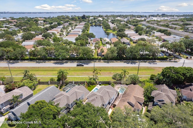 1609 Pga Blvd, Melbourne, FL 32935 - aerial view featuring a residential view and a water view