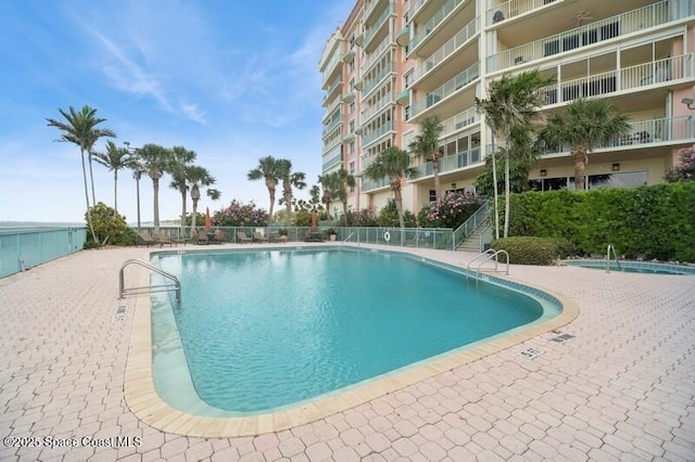 100 Riverside Dr Unit 701, Cocoa, FL 32922 - pool with fence