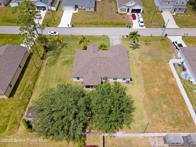 466 Olney St, Palm Bay, FL 32908 - birds eye view of property with a residential view