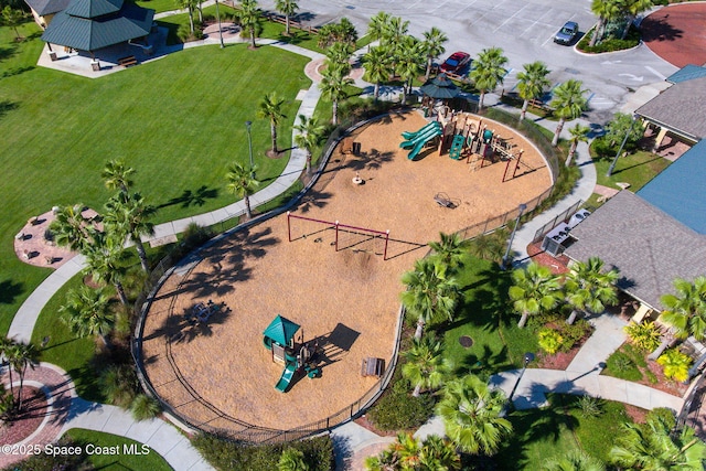 4484 Caladium Cir, West Melbourne, FL 32904 - aerial view of a recreational park