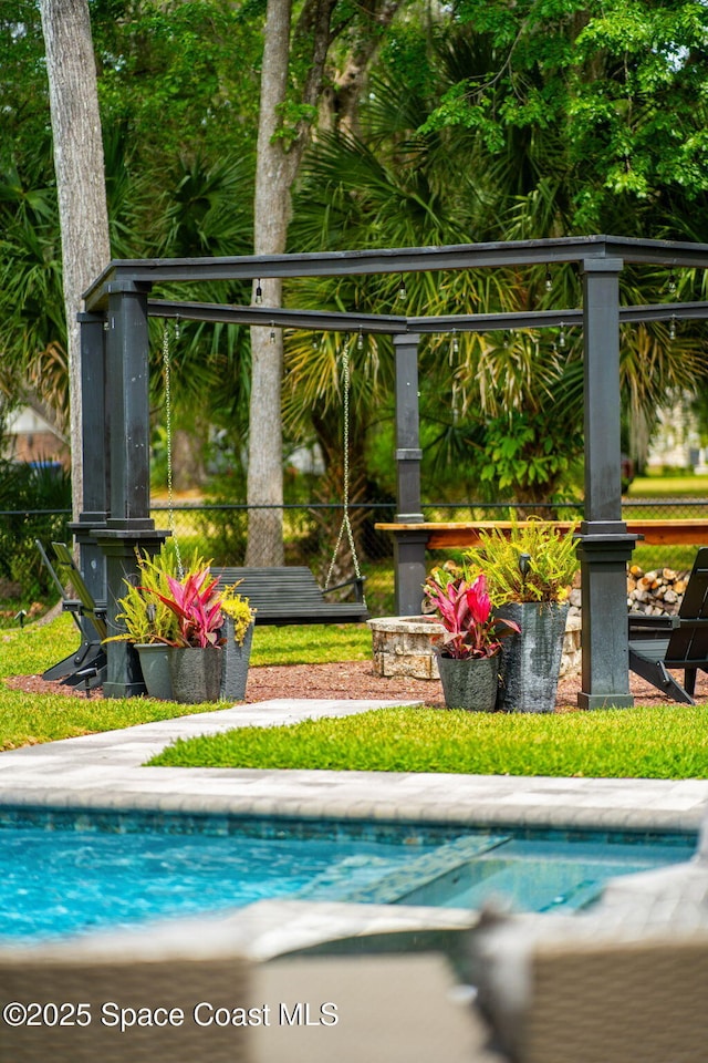 3592 S Park Ave, Titusville, FL 32780 - view of swimming pool