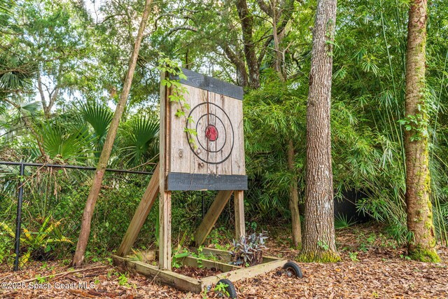 3592 S Park Ave, Titusville, FL 32780 - community / neighborhood sign featuring fence