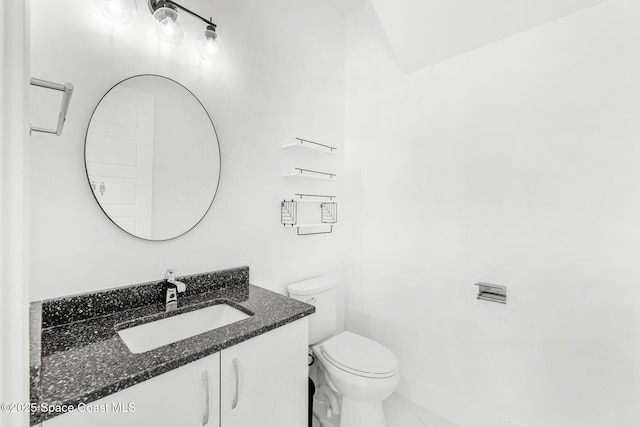 2355 N Riverside Dr, Indialantic, FL 32903 - bathroom featuring vanity and toilet