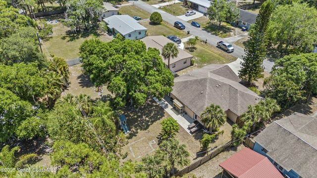 1044 Bernice Rd, Rockledge, FL 32955 - birds eye view of property featuring a residential view