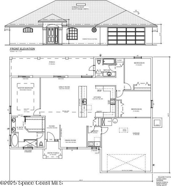 1204 Captiva Island Cir SW, Palm Bay, FL 32908 - floor plan / room layout