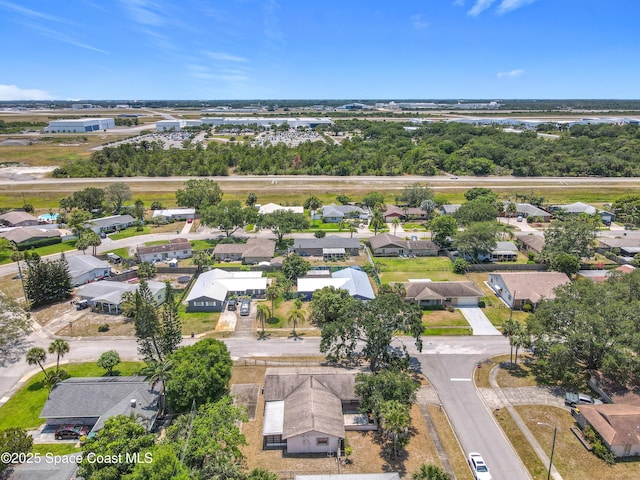 537 Ebony St, Melbourne, FL 32935 - aerial perspective of suburban area