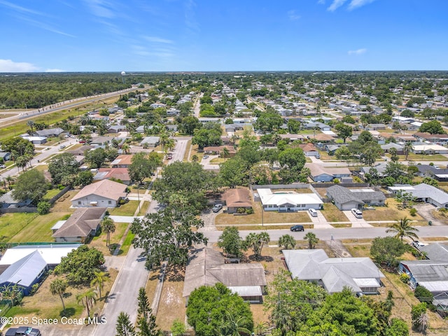 537 Ebony St, Melbourne, FL 32935 - aerial perspective of suburban area