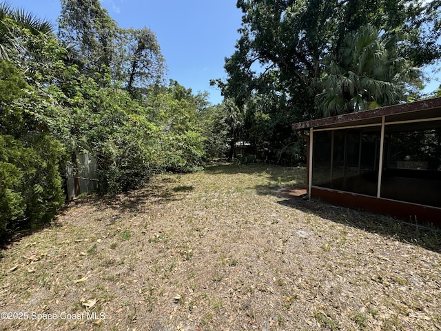 view of yard