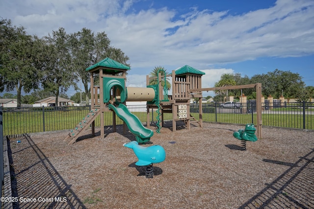 436 Great Falls Ln SW, Palm Bay, FL 32908 - communal playground with fence