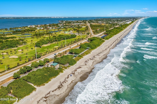320 Amberjack Pl, Melbourne Beach, FL 32951 - aerial view with a beach view and a water view