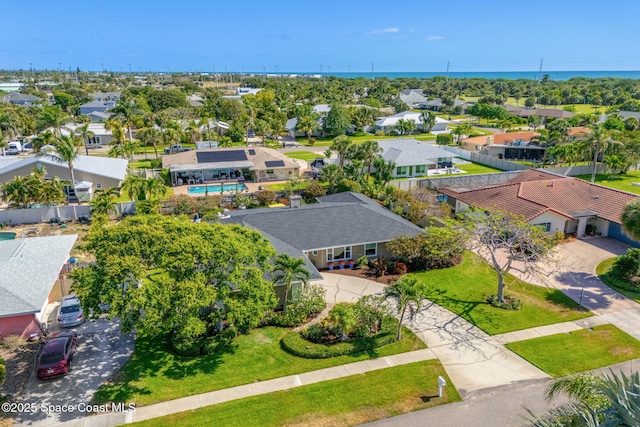 320 Amberjack Pl, Melbourne Beach, FL 32951 - aerial view featuring a residential view