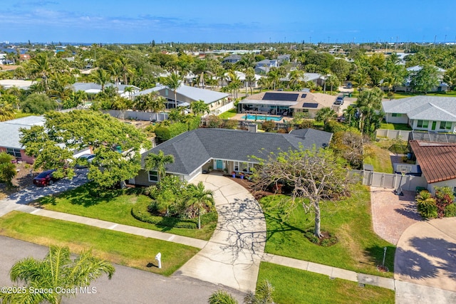 320 Amberjack Pl, Melbourne Beach, FL 32951 - drone / aerial view with a residential view