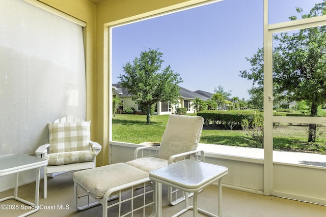 6008 Van Ness Dr, Melbourne, FL 32940 - view of sunroom / solarium