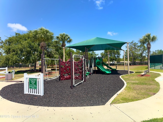 view of community play area