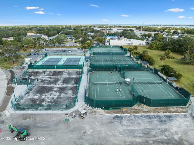 drone / aerial view
