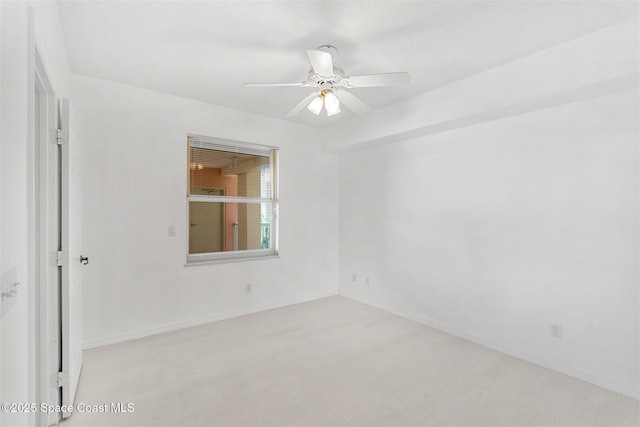 104 Riverside Dr Unit 402, Cocoa, FL 32922 - unfurnished room featuring a ceiling fan and baseboards