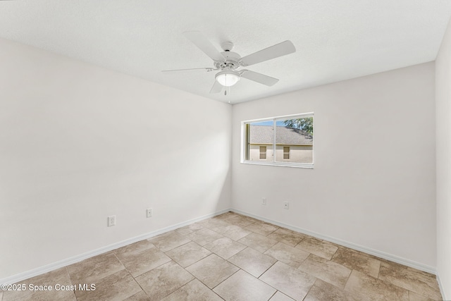 2100 Weatherly Ave, Melbourne, FL 32904 - unfurnished room featuring baseboards and ceiling fan