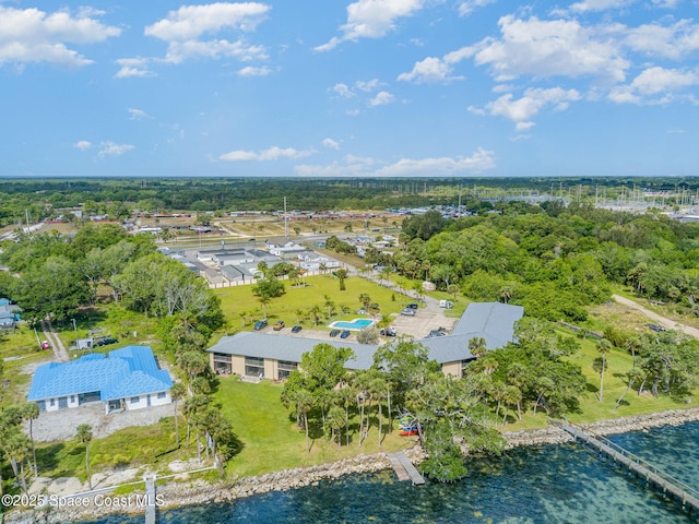 100 Canebreakers Dr Unit 112, Cocoa, FL 32927 - aerial view with a water view