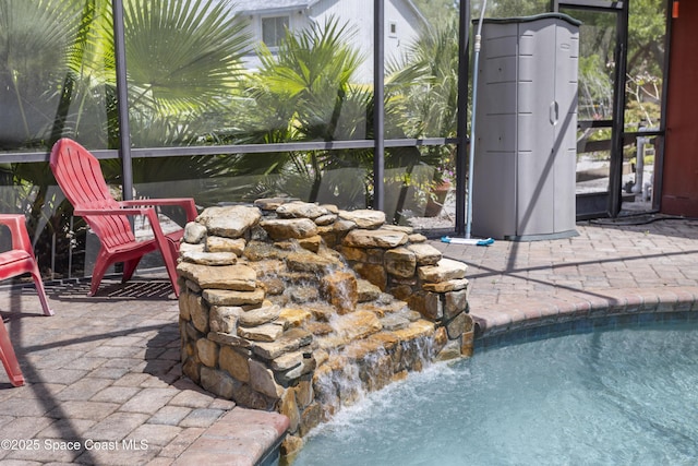 view of pool