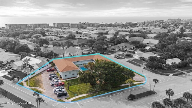 299 E Central Blvd Unit 6, Cape Canaveral, FL 32920 - aerial view featuring a city view
