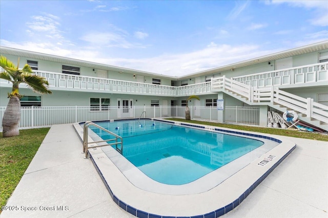 299 E Central Blvd Unit 6, Cape Canaveral, FL 32920 - pool with fence