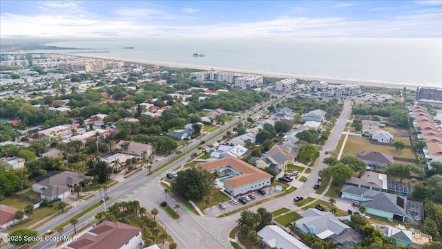 299 E Central Blvd Unit 6, Cape Canaveral, FL 32920 - drone / aerial view featuring a water view
