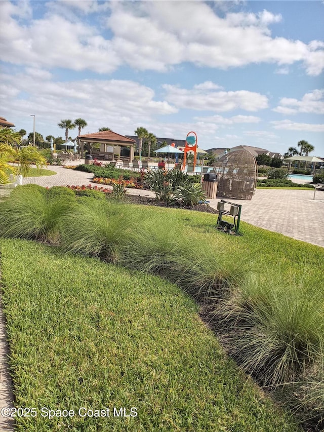 7447 Bluemink Ln, Melbourne, FL 32940 - view of grassy yard