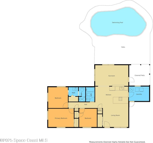 1380 Fiddler Ave, Merritt Island, FL 32952 - view of layout