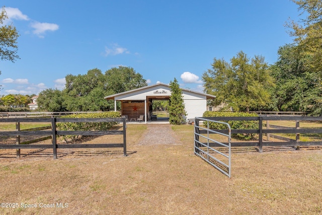 5635 N Tropical Trl, Merritt Island, FL 32953 - view of horse barn