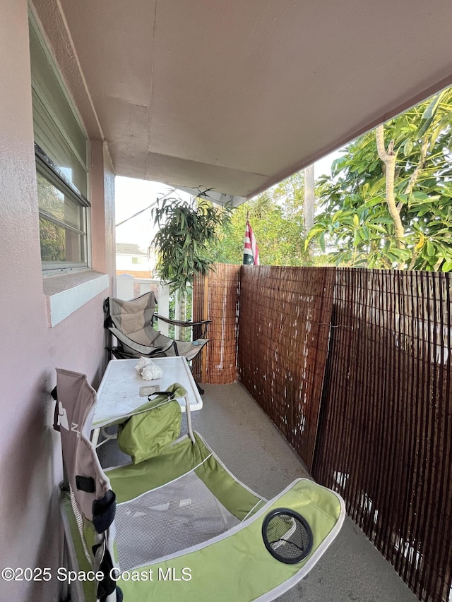 401 Monroe Ave Unit B201, Cape Canaveral, FL 32920 - view of patio / terrace