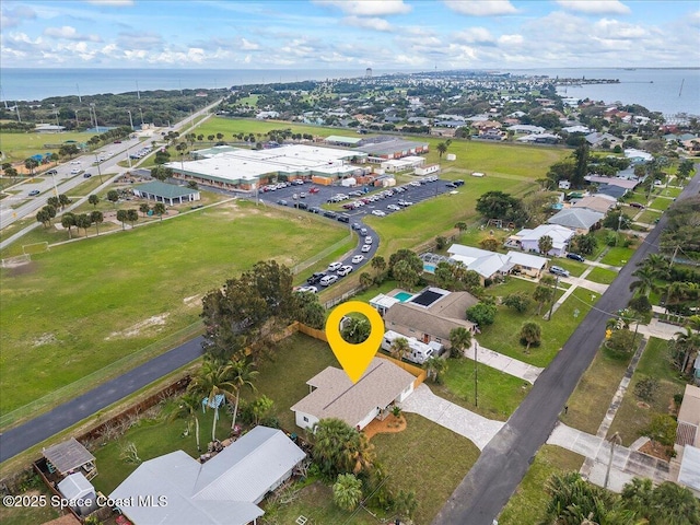 2059 Barracuda Ave, Melbourne Beach, FL 32951 - aerial view with a water view