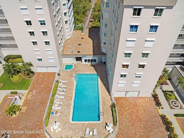 drone / aerial view